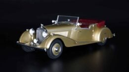 Cult Scale CML116 Bentley 4.5 Vanden Plas Resin Model Car Gold