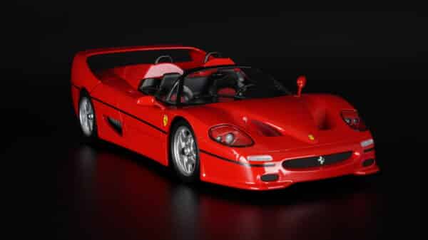 KK Scale - 1:18 Ferrari F50 Cabrio Red 1995