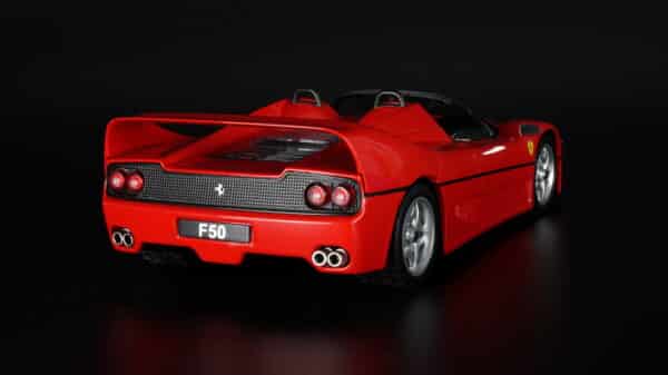 KK Scale - 1:18 Ferrari F50 Cabrio Red 1995