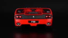 KK Scale - 1:18 Ferrari F50 Cabrio Red 1995