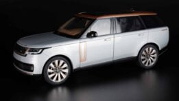 lcd 18017s Range Rover sv serenity silver diecast model car