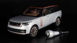 lcd 18017s Range Rover sv serenity silver diecast model car