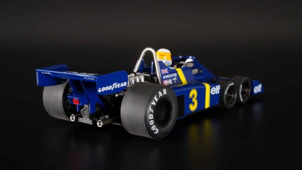 MCG - 1:18 Tyrrell P34 #3 Elf Team Tyrrell F1 GP Sweden 1976 Jody Scheckter 19 MCG - 1:18 Tyrrell P34 #3 Elf Team Tyrrell F1 GP Sweden 1976 Jody Scheckter
