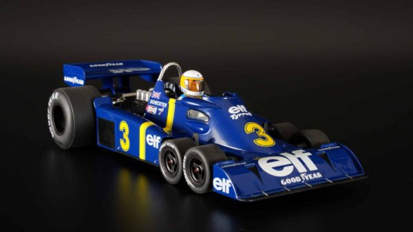 MCG - 1:18 Tyrrell P34 #3 Elf Team Tyrrell F1 GP Sweden 1976 Jody Scheckter 20 MCG - 1:18 Tyrrell P34 #3 Elf Team Tyrrell F1 GP Sweden 1976 Jody Scheckter