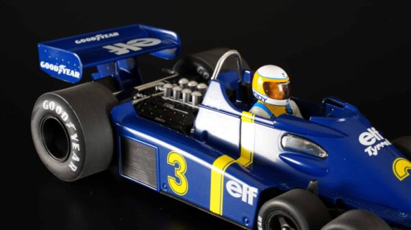 MCG - 1:18 Tyrrell P34 #3 Elf Team Tyrrell F1 GP Sweden 1976 Jody Scheckter 26 MCG - 1:18 Tyrrell P34 #3 Elf Team Tyrrell F1 GP Sweden 1976 Jody Scheckter