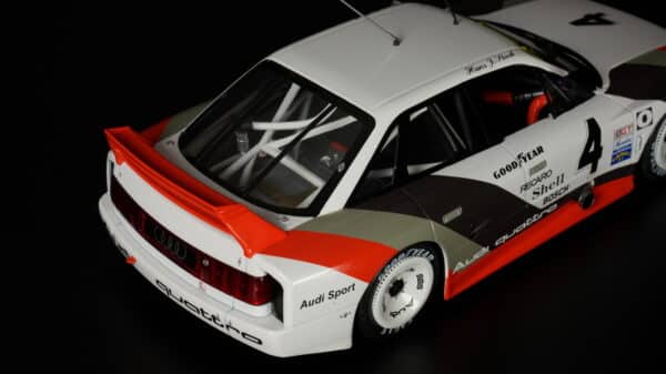 Werk83 1:18 Audi 90 IMSA GTO 4 2nd Place Portland 1989 Hans Stuck
