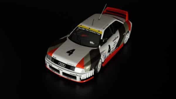 Werk83 1:18 Audi 90 IMSA GTO 4 2nd Place Portland 1989 Hans Stuck