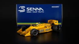 Minichamps - 1:18 Lotus Honda 99T Ayrton Senna Winner 1987 Monaco GP 'Dirty Version' (540873892)