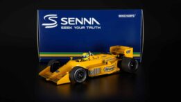 Minichamps - 1:18 Lotus Honda 99T Ayrton Senna Winner 1987 Monaco GP 'Dirty Version' (540873892)