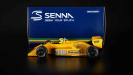 Minichamps - 1:18 Lotus Honda 99T Ayrton Senna Winner 1987 Monaco GP 'Dirty Version' (540873892)
