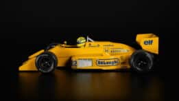 Minichamps - 1:18 Lotus Honda 99T Ayrton Senna Winner 1987 Monaco GP 'Dirty Version' (540873892)