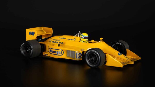 Minichamps - 1:18 Lotus Honda 99T Ayrton Senna Winner 1987 Monaco GP 'Dirty Version' (540873892) 22 Minichamps - 1:18 Lotus Honda 99T Ayrton Senna Winner 1987 Monaco GP 'Dirty Version' (540873892)