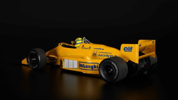 Minichamps - 1:18 Lotus Honda 99T Ayrton Senna Winner 1987 Monaco GP 'Dirty Version' (540873892) 25 Minichamps - 1:18 Lotus Honda 99T Ayrton Senna Winner 1987 Monaco GP 'Dirty Version' (540873892)