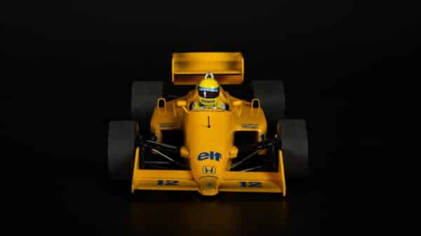 Minichamps - 1:18 Lotus Honda 99T Ayrton Senna Winner 1987 Monaco GP 'Dirty Version' (540873892)