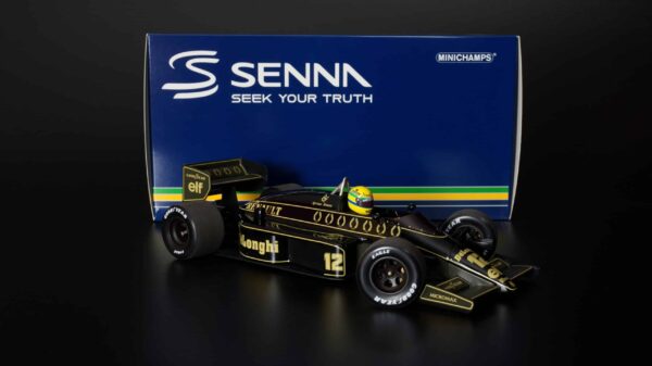Minichamps - 1:18 Lotus Renault 98T Ayrton Senna 1986 'Dirty Version' (540863812) 18 Minichamps - 1:18 Lotus Renault 98T Ayrton Senna 1986 'Dirty Version' (540863812)