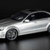 GT Spirit - 1:18 Mercedes-Benz C63 AMG Sedan Silver - Limited Edition Resin Model 36 GT Spirit - 1:18 Mercedes-Benz C63 AMG Sedan Silver (GT462)