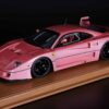 Tecnomodel 1:18 Ferrari F40 LM 1996 Metallic Pink Colour with 5 Spoke black wheels (Limited Edition) Resin Model 4 Tecnomodel 1:18 Ferrari F40 LM 1996 Metallic Pink Colour with 5 Spoke black wheels (Limited Edition) Resin Model