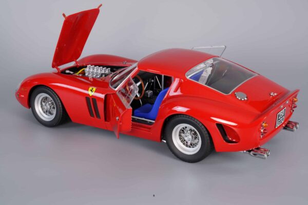 KK Scale 1:12 Ferrari 250 GTO 1962 Red - Diecast Model 6 KK Scale 1:12 Ferrari 250 GTO 1962 Red - Diecast Model