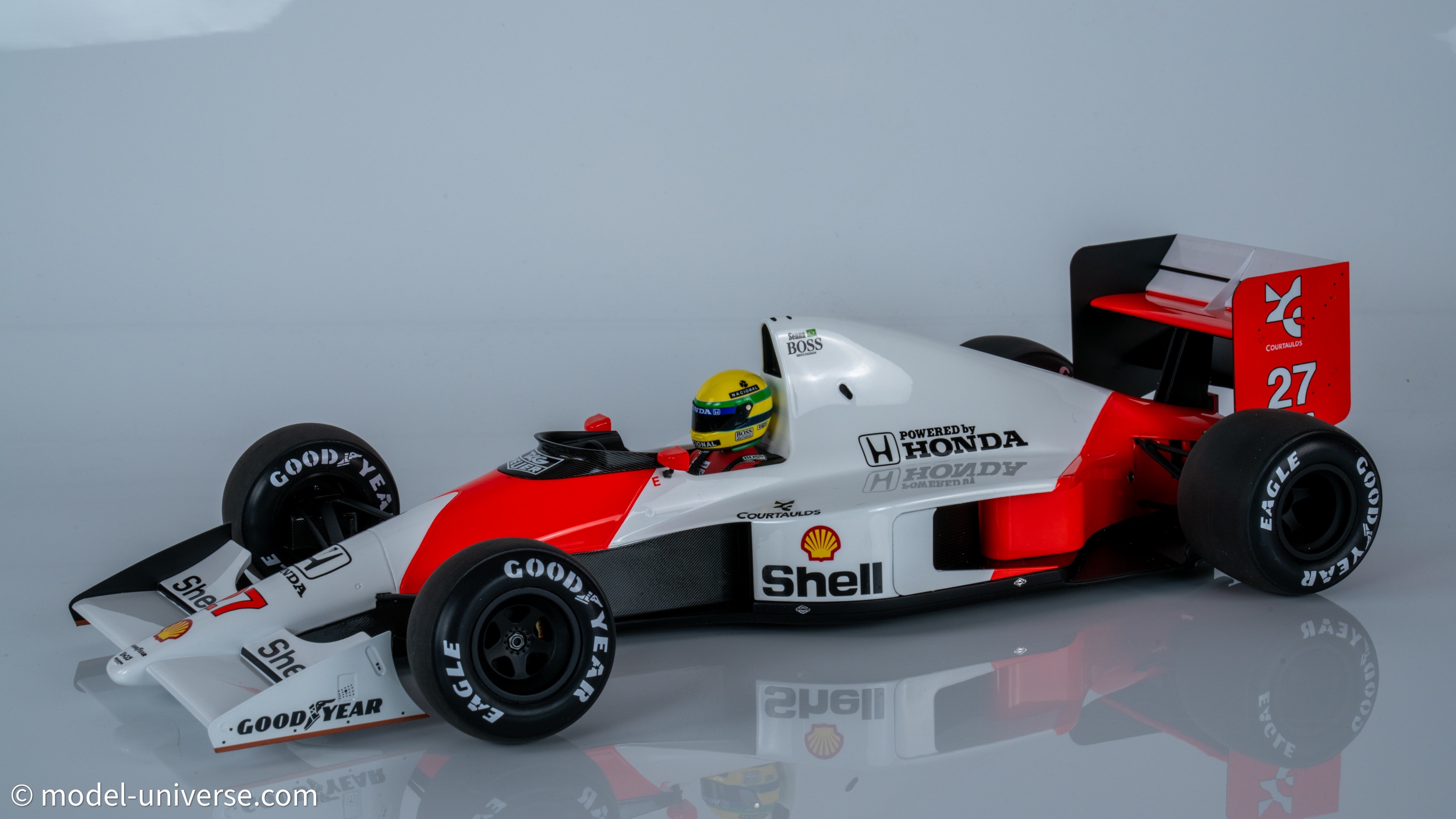 Minichamps - 1:12 Mclaren Mp4/5B #27 Ayrton Senna World