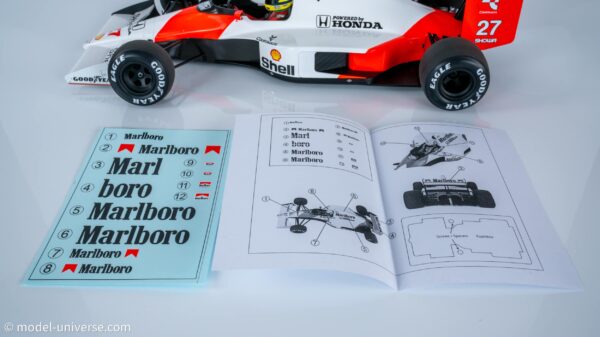 Minichamps - 1:12 Mclaren Mp4/5B #27 Ayrton Senna World Champion 1990 33 Minichamps - 1:12 Mclaren Mp4/5B #27 Ayrton Senna World Champion 1990