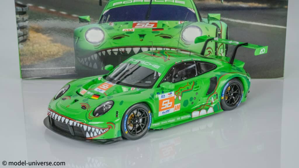 Ixo 1:18 Porsche 911 RSR-19 #56 24h Le Mans 2023 Rexy Project 1-AO