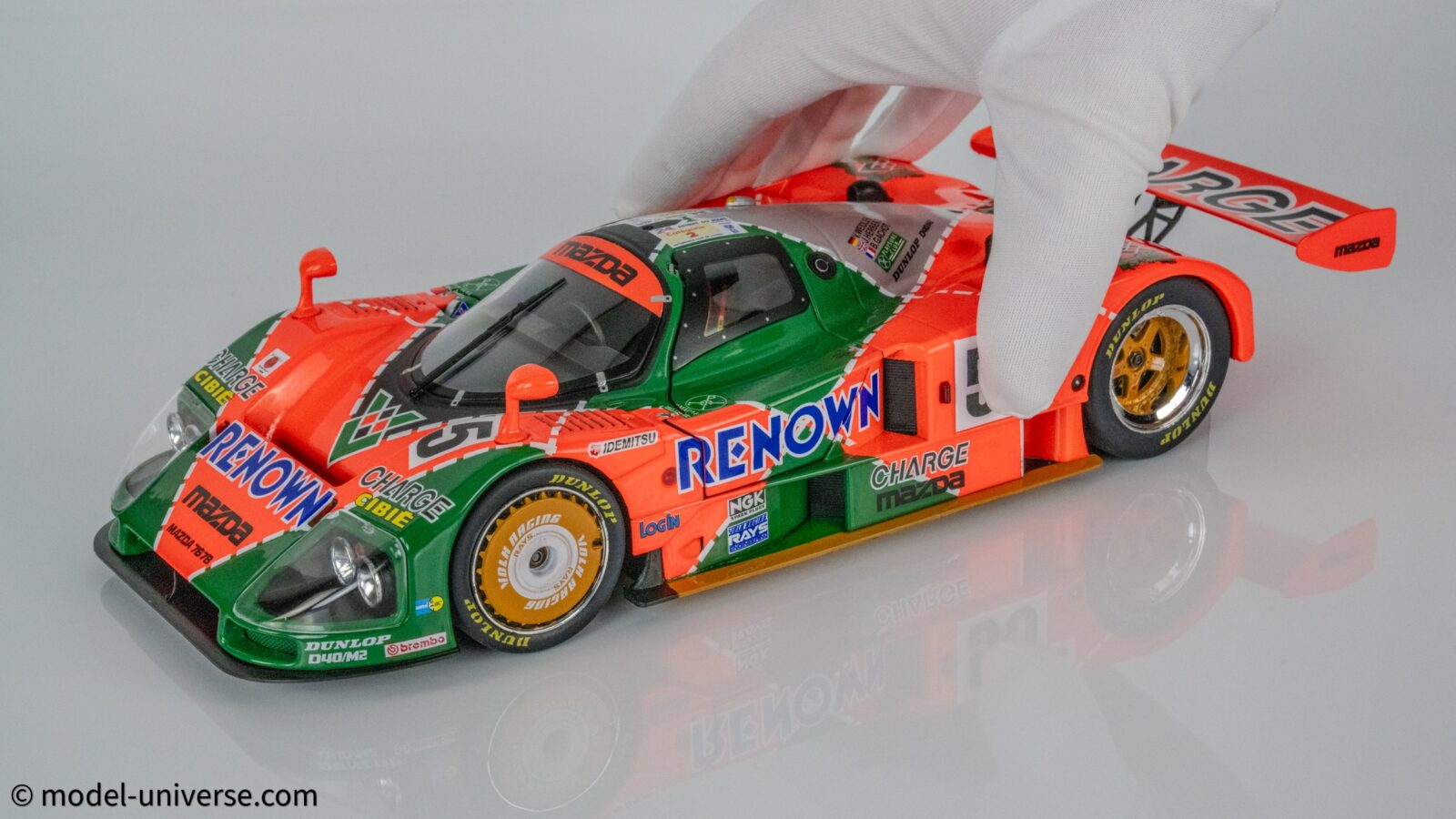 WERK83 - 1:18 Mazda 787B 2.6L 24h LeMans 1991 Winner No.55