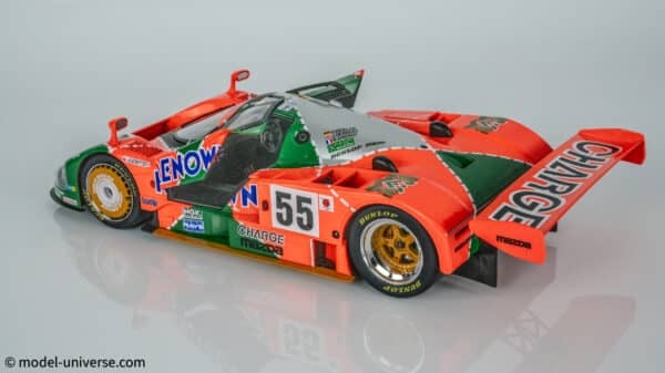 1:18 Mazda 787B 2.6L 24h LeMans 1991 Winner No.55 (Weidler/Herbert/Gachot) Diecast Model Werk83