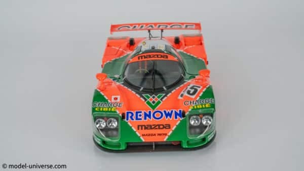 1:18 Mazda 787B 2.6L 24h LeMans 1991 Winner No.55 (Weidler/Herbert/Gachot) Diecast Model Werk83