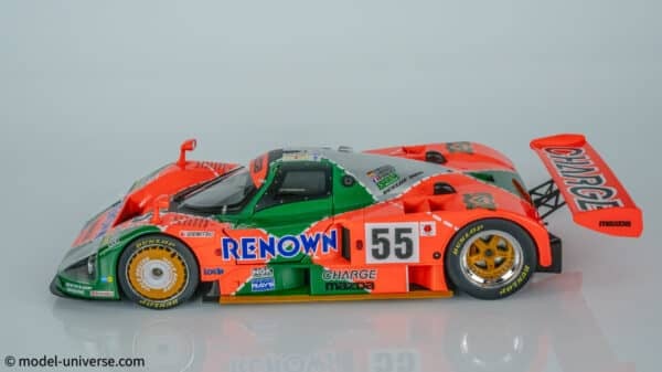 1:18 Mazda 787B 2.6L 24h LeMans 1991 Winner No.55 (Weidler/Herbert/Gachot) Diecast Model Werk83