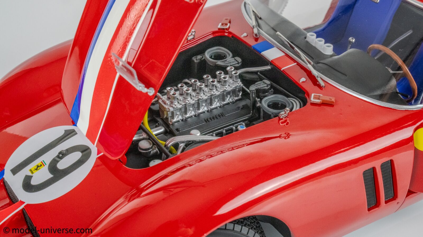 KK Scale 1:12 Ferrari 250 GTO #19 Class Winner 1962 24h Le Mans