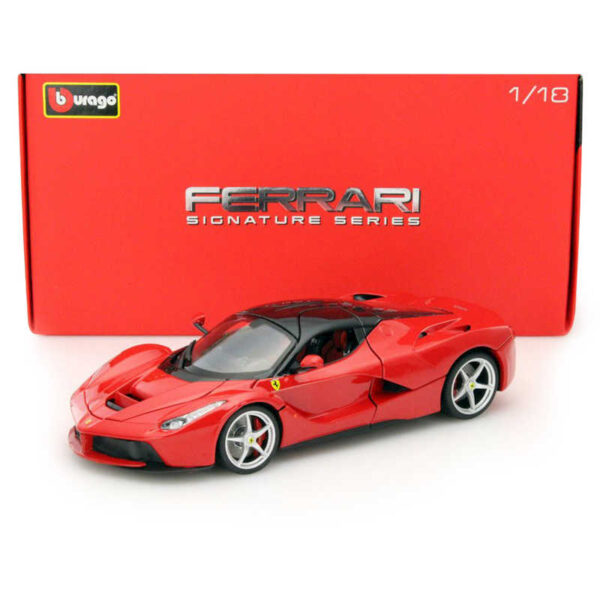 Bburago 16901R La Ferrari Red Signature Series Diecast Model