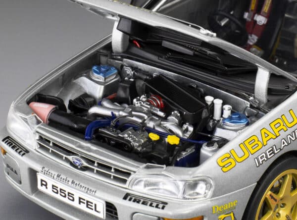 Sun Star - 1:18 Subaru Impreza 555 No.2 Bobby Fisher Winner AA Circuit of Ireland 1999 (5601) Limited Edition Diecast Model 22 Sun Star - 1:18 Subaru Impreza 555 No.2 Bobby Fisher Winner AA Circuit of Ireland 1999 (5601) Limited Edition Diecast Model