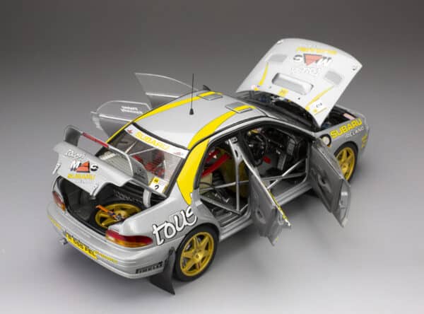 Sun Star - 1:18 Subaru Impreza 555 No.2 Bobby Fisher Winner AA Circuit of Ireland 1999 (5601) Limited Edition Diecast Model 19 Sun Star - 1:18 Subaru Impreza 555 No.2 Bobby Fisher Winner AA Circuit of Ireland 1999 (5601) Limited Edition Diecast Model