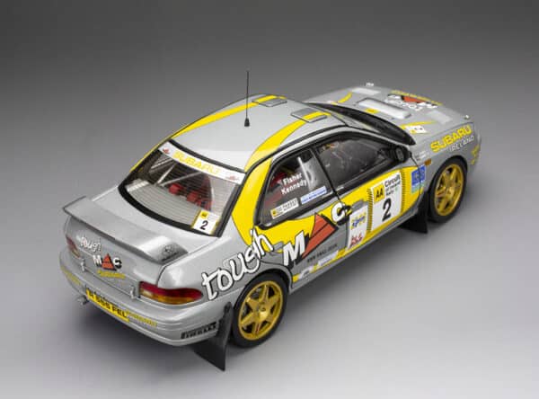 Sun Star - 1:18 Subaru Impreza 555 No.2 Bobby Fisher Winner AA Circuit of Ireland 1999 (5601) Limited Edition Diecast Model 18 Sun Star - 1:18 Subaru Impreza 555 No.2 Bobby Fisher Winner AA Circuit of Ireland 1999 (5601) Limited Edition Diecast Model
