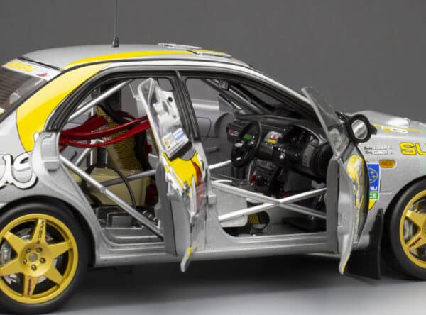 Sun Star - 1:18 Subaru Impreza 555 No.2 Bobby Fisher Winner AA Circuit of Ireland 1999 (5601) Limited Edition Diecast Model 20 Sun Star - 1:18 Subaru Impreza 555 No.2 Bobby Fisher Winner AA Circuit of Ireland 1999 (5601) Limited Edition Diecast Model