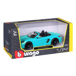 Bburago - 1:24 Porsche 718 Boxster Blue