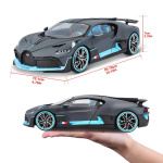 1:18 Bugatti Divo Flat Dark Grey