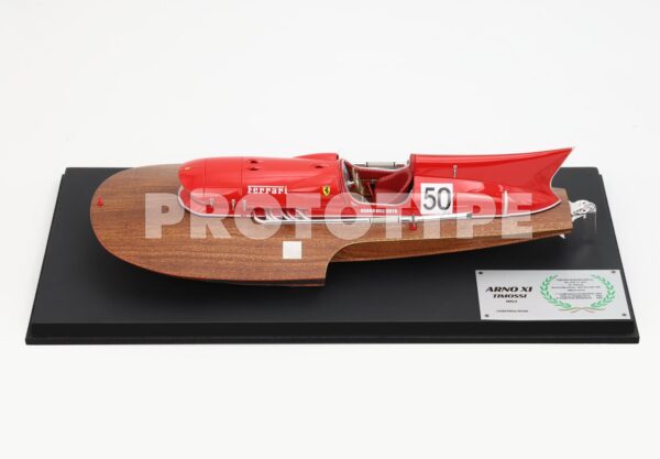 BBR - 1:18 Timossi Ferrari Arno XI 1953 Motorboat Nando Dell Orto Prototipo - Limited Edition Resin Model