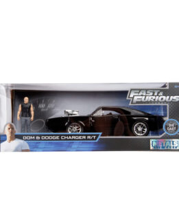 Jada Fast & Furious 7 Dodge Charger r/t Dominic toretto figure diecast model 30737