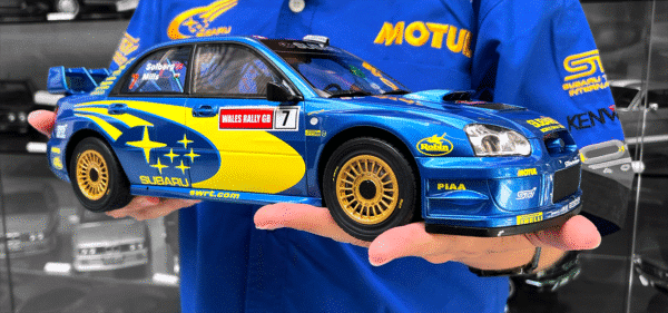 Otto Mobile - 1:12 Subaru Impreza (S9) WRC Peter Solberg Welsh Rally 2003 - Limited Edition Resin Model
