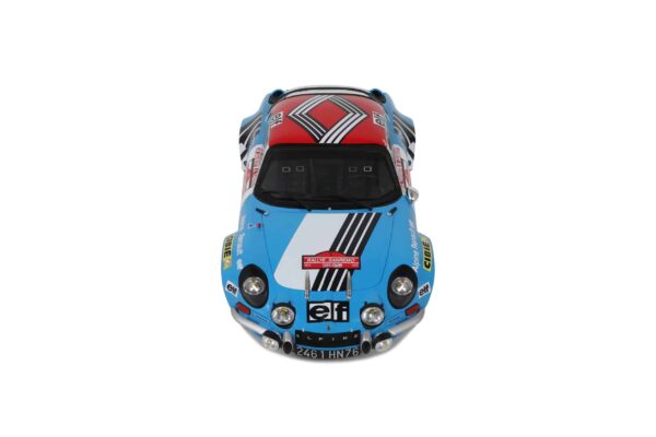 Otto Mobile 1:12 Alpine A110 1800 Winner San Remo Rally 1973 Jean-Luc Therier (G096) Limited Edition Resin Model 18 Otto Mobile - 1:12 Alpine A110 1800 Winner San Remo Rally 1973 Jean-Luc Therier, Jacques Jaubert - Limited Edition Resin Model