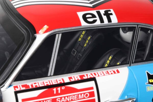 Otto Mobile 1:12 Alpine A110 1800 Winner San Remo Rally 1973 Jean-Luc Therier (G096) Limited Edition Resin Model 16 Otto Mobile - 1:12 Alpine A110 1800 Winner San Remo Rally 1973 Jean-Luc Therier, Jacques Jaubert - Limited Edition Resin Model