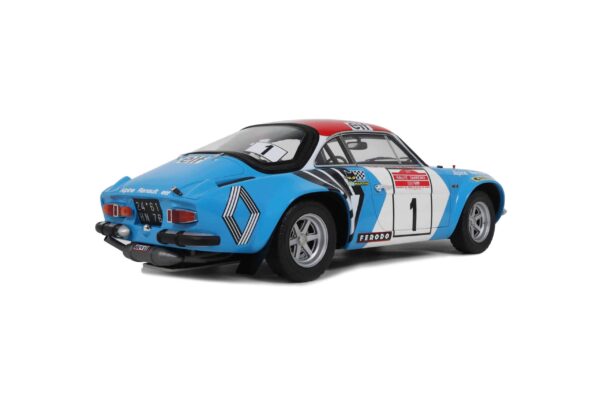 Otto Mobile 1:12 Alpine A110 1800 Winner San Remo Rally 1973 Jean-Luc Therier (G096) Limited Edition Resin Model 11 Otto Mobile - 1:12 Alpine A110 1800 Winner San Remo Rally 1973 Jean-Luc Therier, Jacques Jaubert - Limited Edition Resin Model