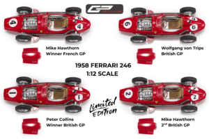 Pre-Order the Limited Edition 1:12 Scale 1958 Ferrari 246 F1 Model Car by GP Replicas