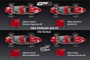 Pre-Order the Limited Edition 1:12 Scale 1953 Ferrari 500 F2 Model Car by GP Replicas