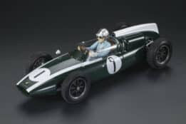 GP Replicas - 1:18 Cooper T53 #1 Jack Brabham Pole/Winner British GP Silverstone 1960 w/Driver