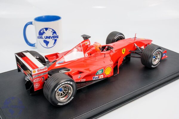 GP Replicas - 1:12 Ferrari F2000 #3 Michael Schumacher Winner Japanese GP 2000 (With Driver Figure) - Limited Edition Resin Model 18 GP Replicas - 1:12 Ferrari F2000 #3 Michael Schumacher Winner Italian GP 2000 (With Driver Figure) - Limited Edition Resin Model