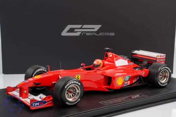GP Replicas - 1:12 Ferrari F2000 #3 Michael Schumacher Winner Italian GP 2000 (With Driver Figure) - Limited Edition Resin Model