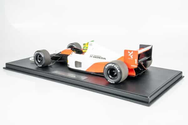 GP Replicas 1:12 McLaren Honda MP4/6 Ayrton Senna Winner Brazilian GP 1991 with Driver and Flag (GP1229AWD) Limited Edition Resin Model 21 GP Replicas 1:12 McLaren Honda MP4/6 Ayrton Senna Winner Brazilian GP 1991 with Driver and Flag (GP1229AWD) Limited Edition Resin Model