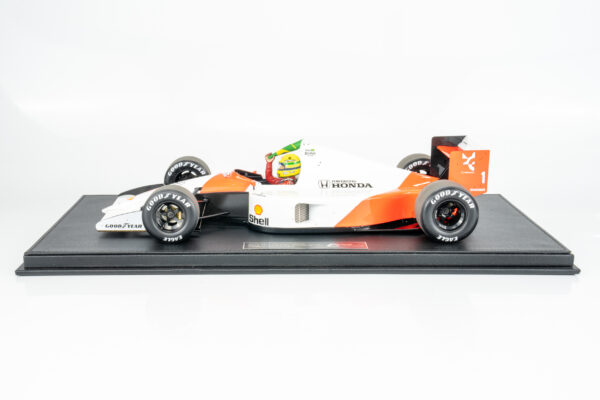 GP Replicas 1:12 McLaren Honda MP4/6 Ayrton Senna Winner Brazilian GP 1991 with Driver and Flag (GP1229AWD) Limited Edition Resin Model 22 GP Replicas 1:12 McLaren Honda MP4/6 Ayrton Senna Winner Brazilian GP 1991 with Driver and Flag (GP1229AWD) Limited Edition Resin Model